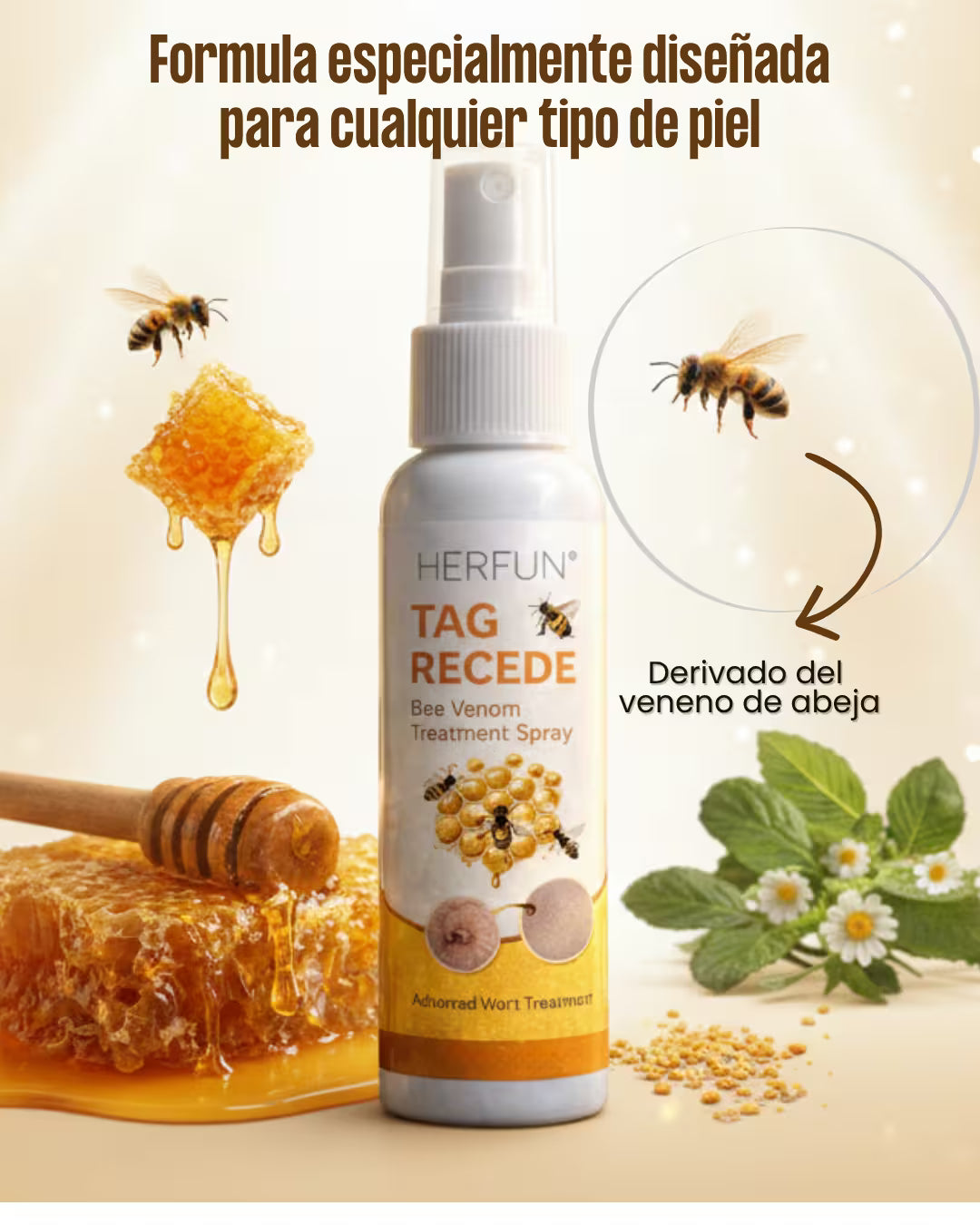 Tag Recede™- Spray eliminador de verrugas