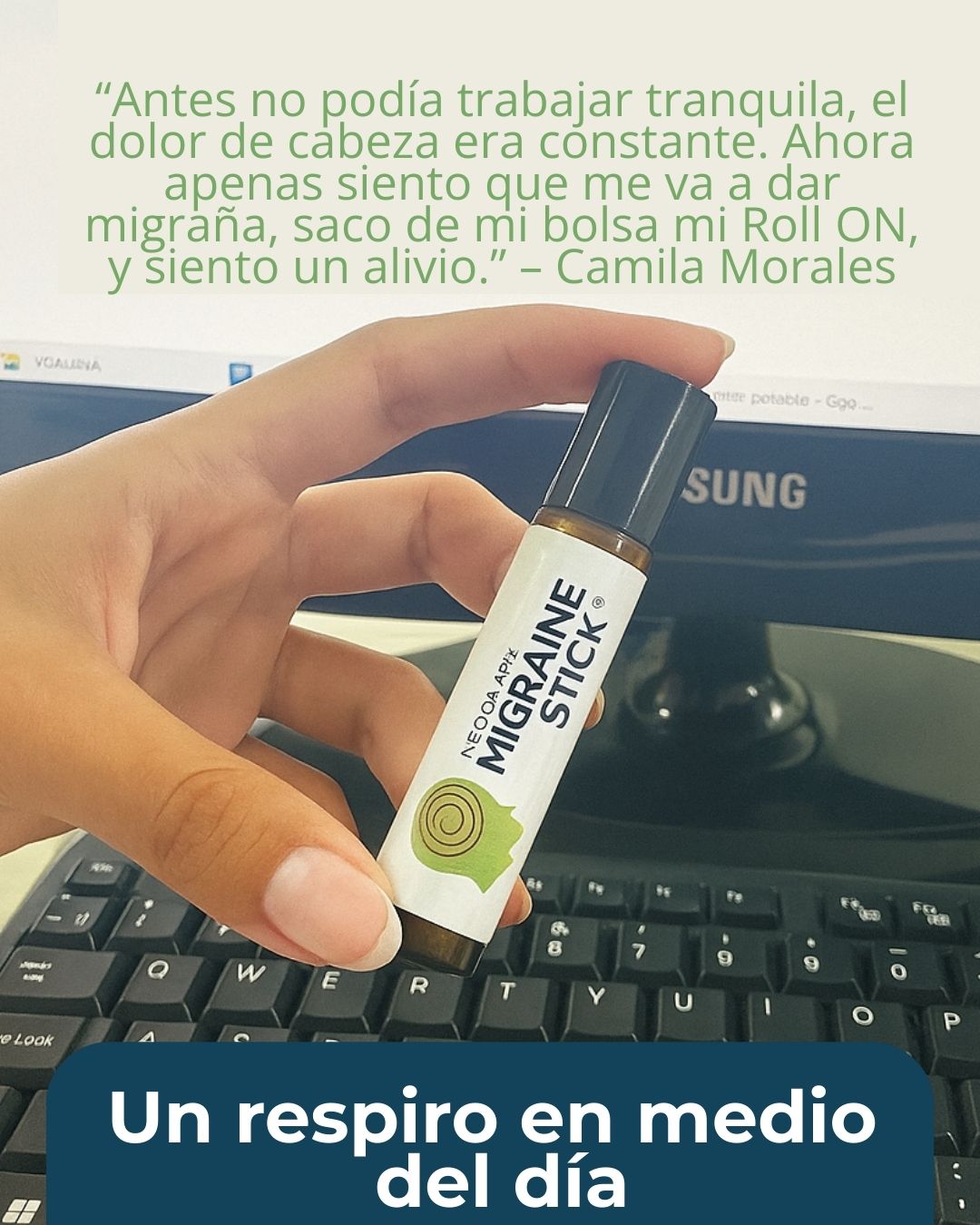 Paga 1 Lleva 2 Migraine Stick™