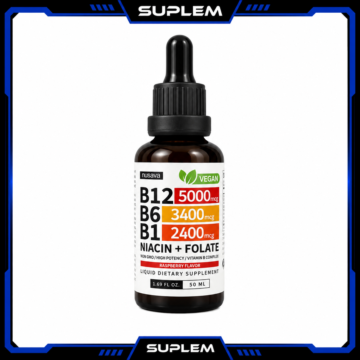SUPLEM VITAMIN B12 X 1 UNIDAD
