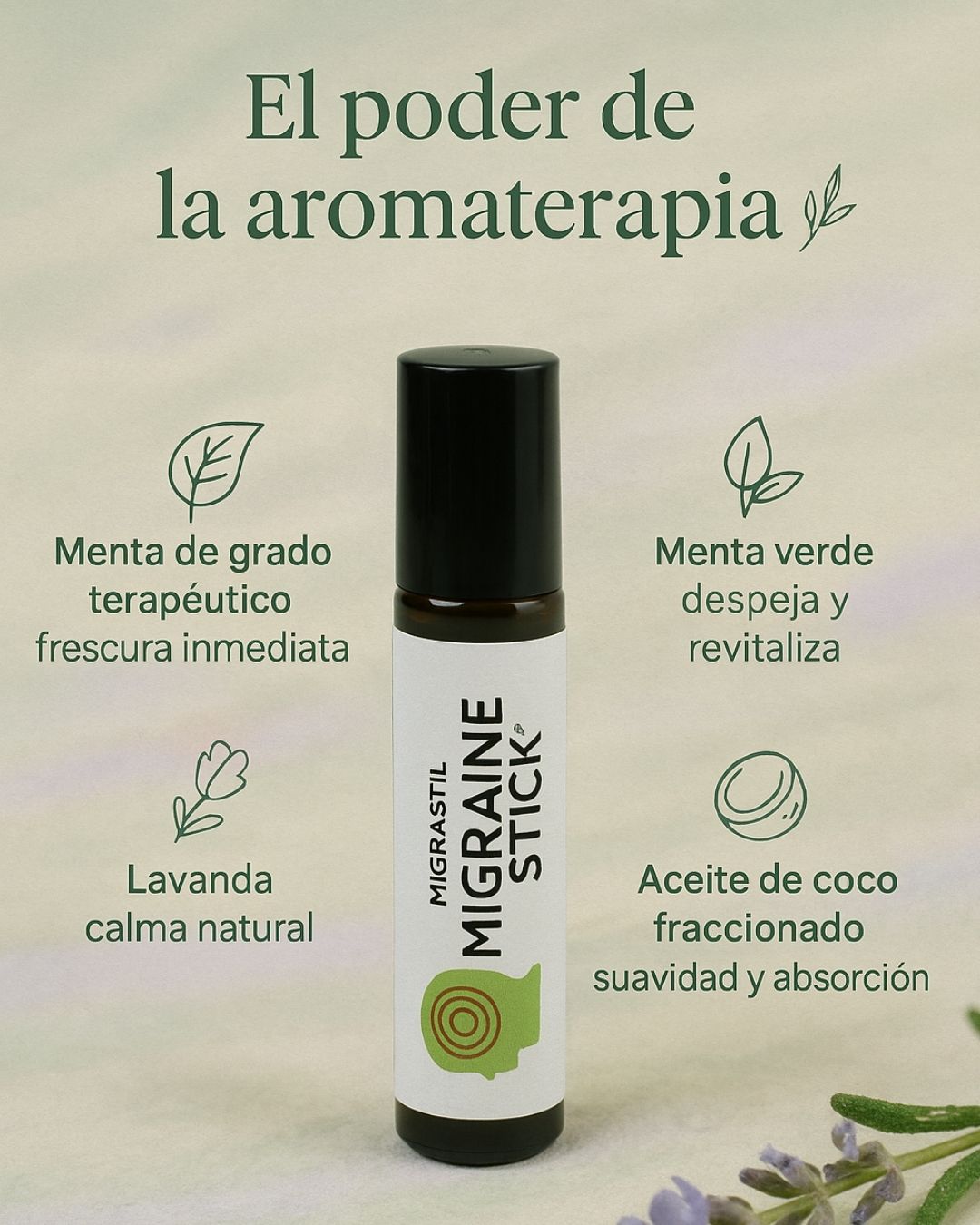 Paga 1 Lleva 2 Migraine Stick™