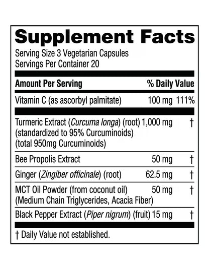 Turmeric™ | Cúrcuma Premium para el Dolor e Inflamación Articular