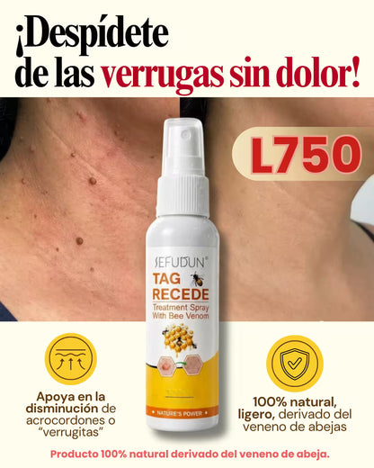 Tag Recede™- Spray eliminador de verrugas