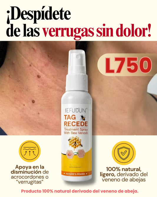 Tag Recede™- Spray eliminador de verrugas