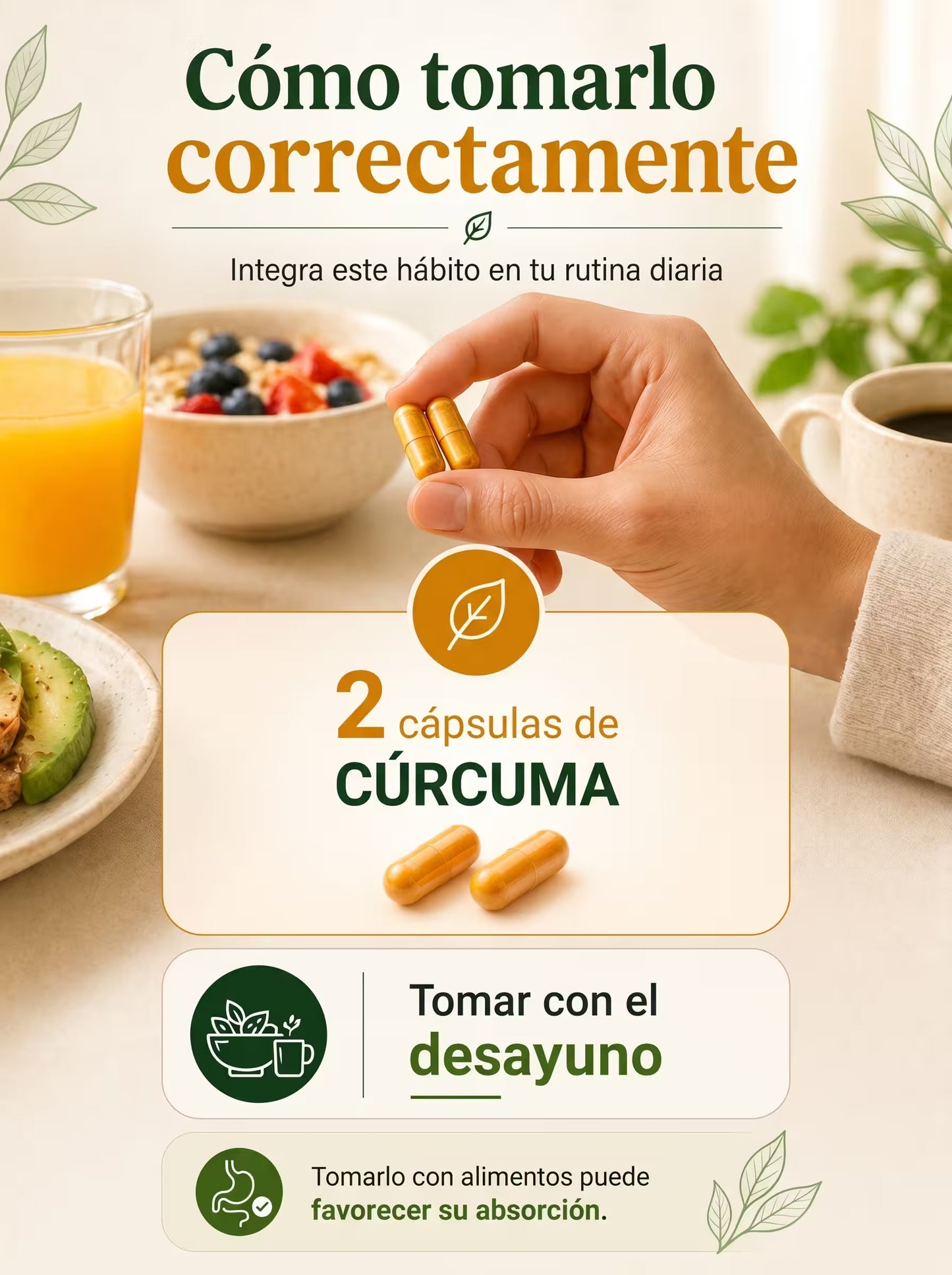 Turmeric™ | Cúrcuma Premium para el Dolor e Inflamación Articular