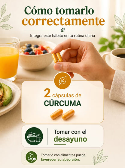 Turmeric™ | Cúrcuma Premium para el Dolor e Inflamación Articular