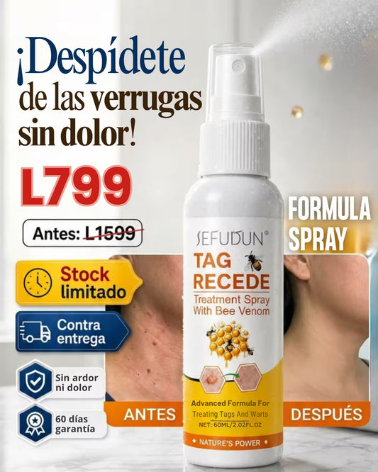Tag Recede™- Spray eliminador de verrugas