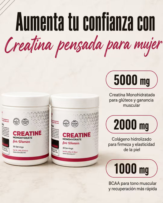 Creatina monohidratada. Pague 1 Lleve 2.